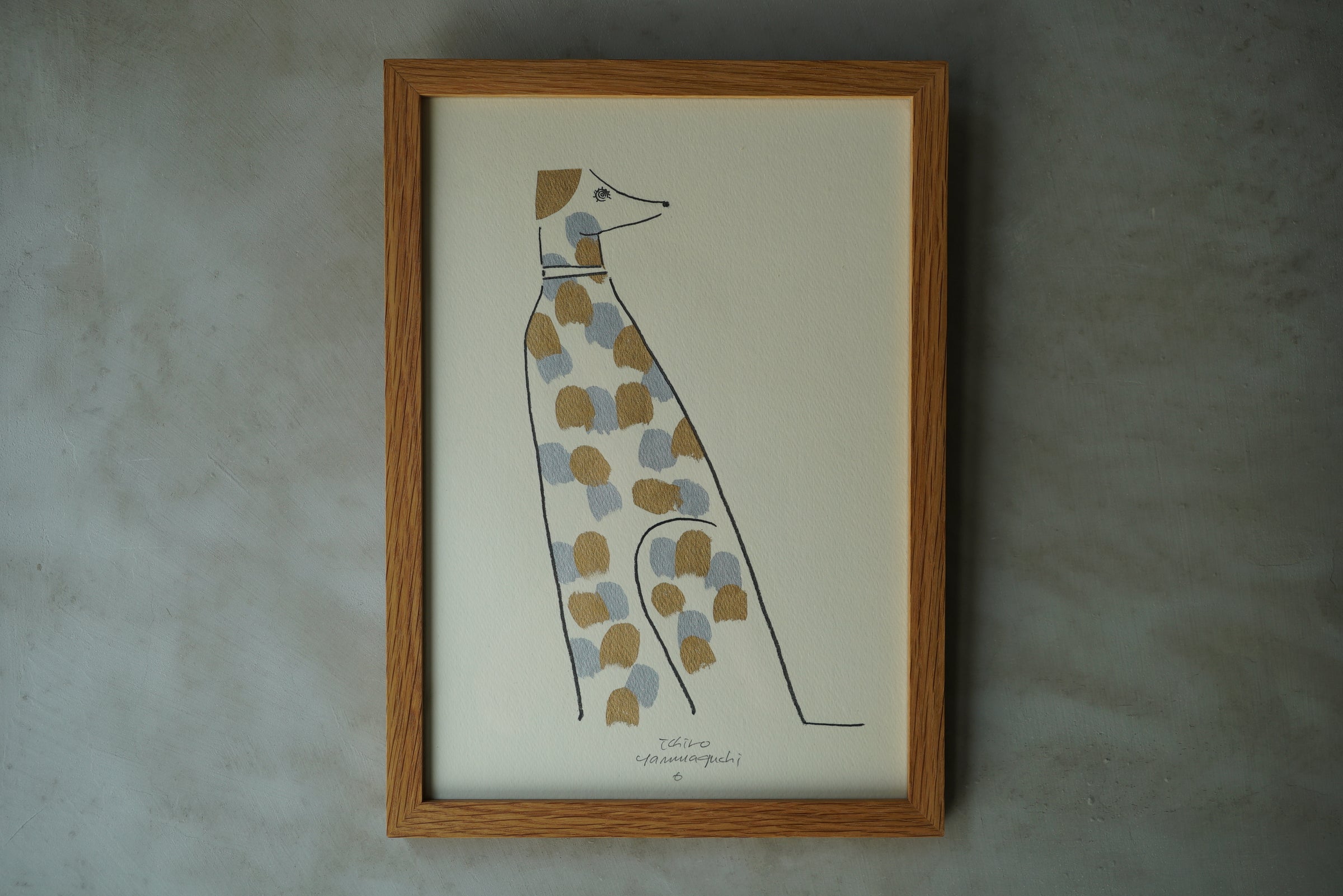 hyg 山口一郎Sサイズ額込 イヌ | Hase