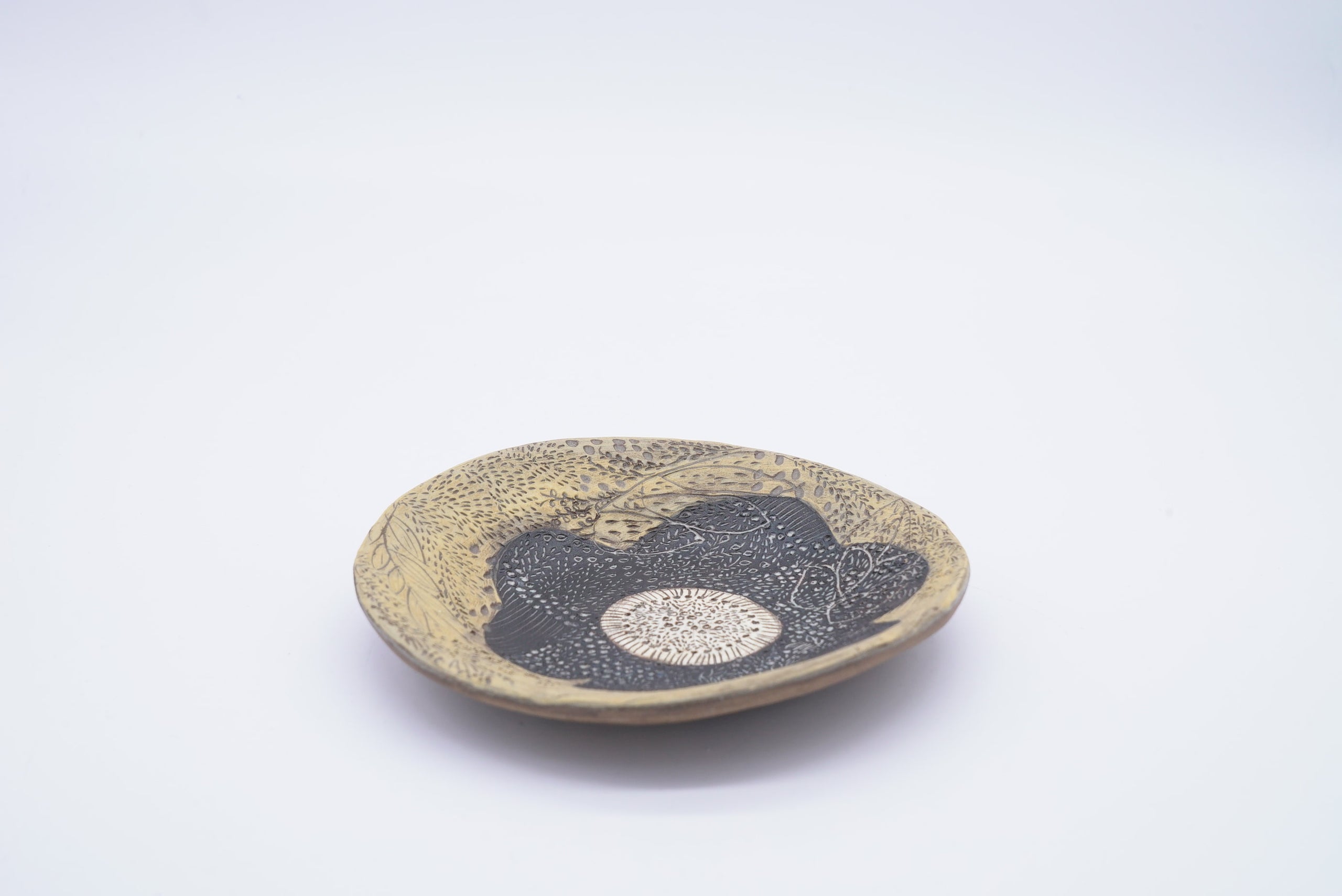 佐藤真琴さん 小皿2枚セット 佐藤真琴皿